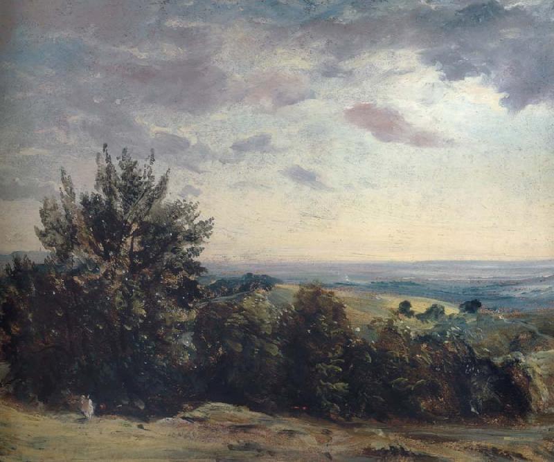 John Constable View from Hampstead Heath,Looking West oil painting picture
